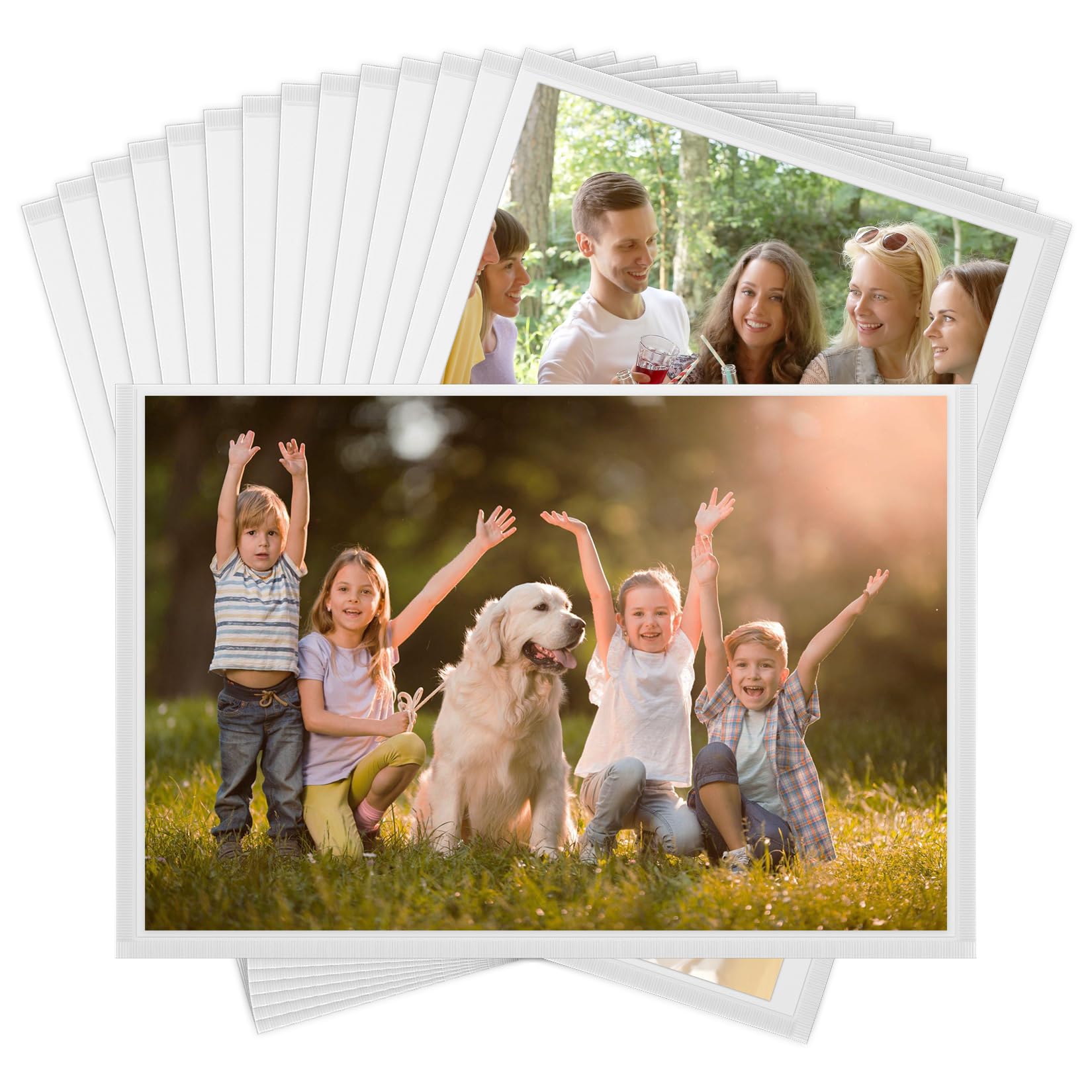 Artcut 14 Pack Fridge Photo Frame - 6x4 Magnetic, Kids & Family Picture Frame, Strong Magnets