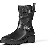 Amazon Essentials Women's Mid Calf Cropped Biker Boot