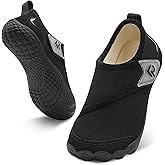 relxfeet Women's Wide Width Slippers Adjustable Diabetic Shoes Non-Slip Indoor Outdoor House Shoes for Swollen Feet Bunions