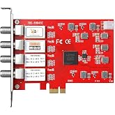 TBS 6904SE DVB-S2 / S / S2X Quad Tuner PCIe Card for Satellite Live TV
