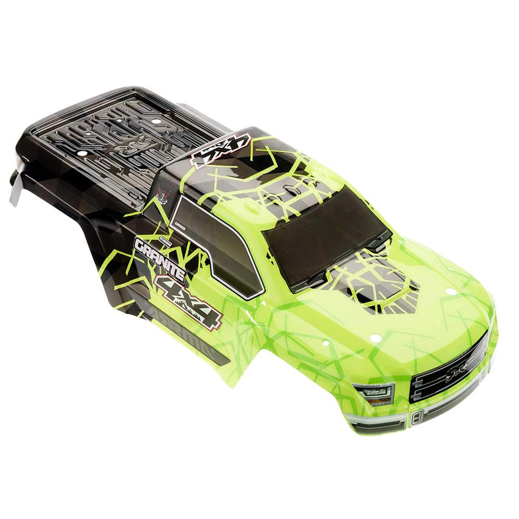 Arrma Body Painted/Decal Green Granite 4x4 Mega (AR402253)