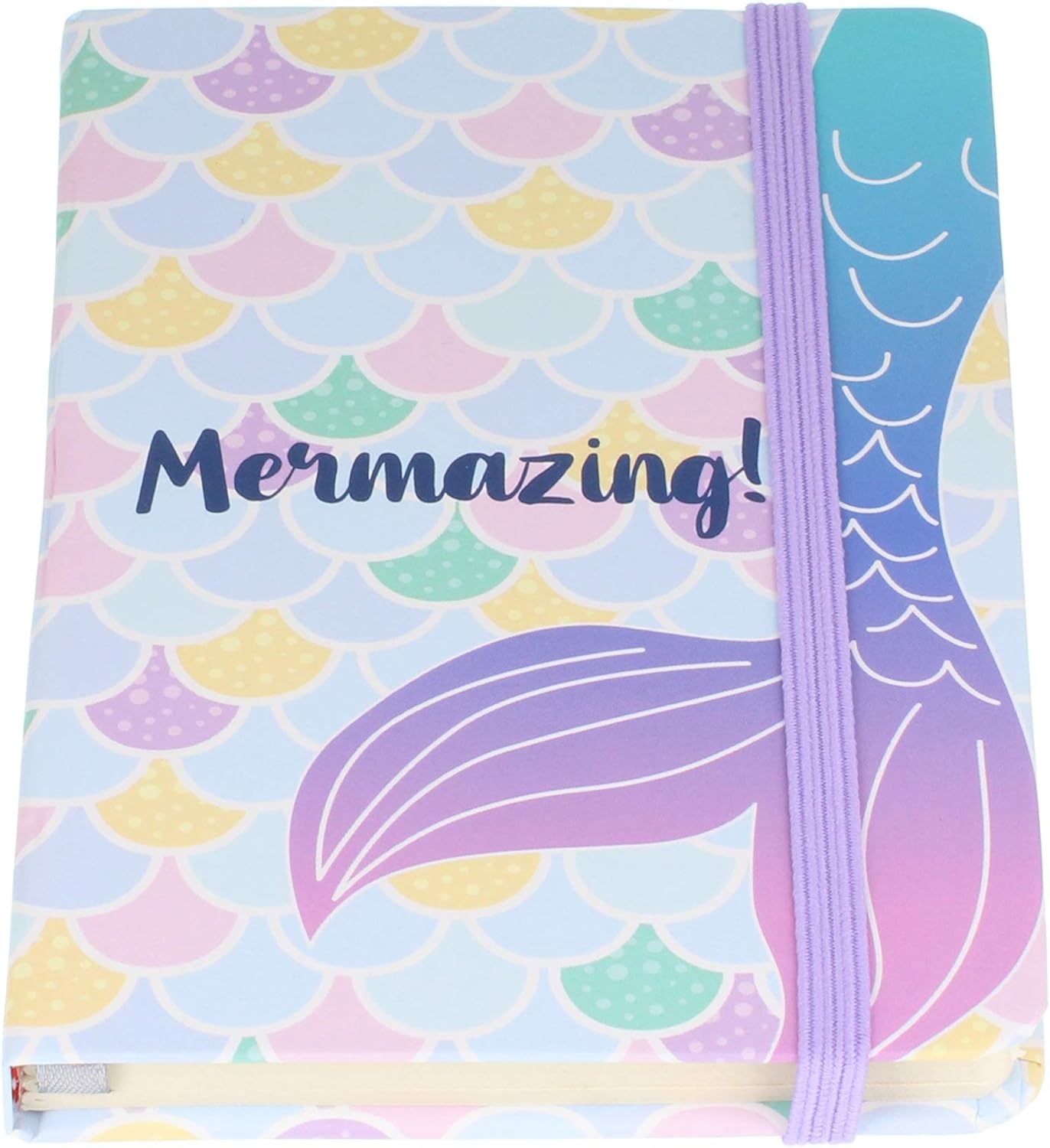Mermazing Mermaid A6 Hardback Ruled Pocket Notebook, Multi - Image 4