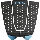 FCS Kolohe Andino Tread-Lite Traction Pad - Black/Tranquil Blue