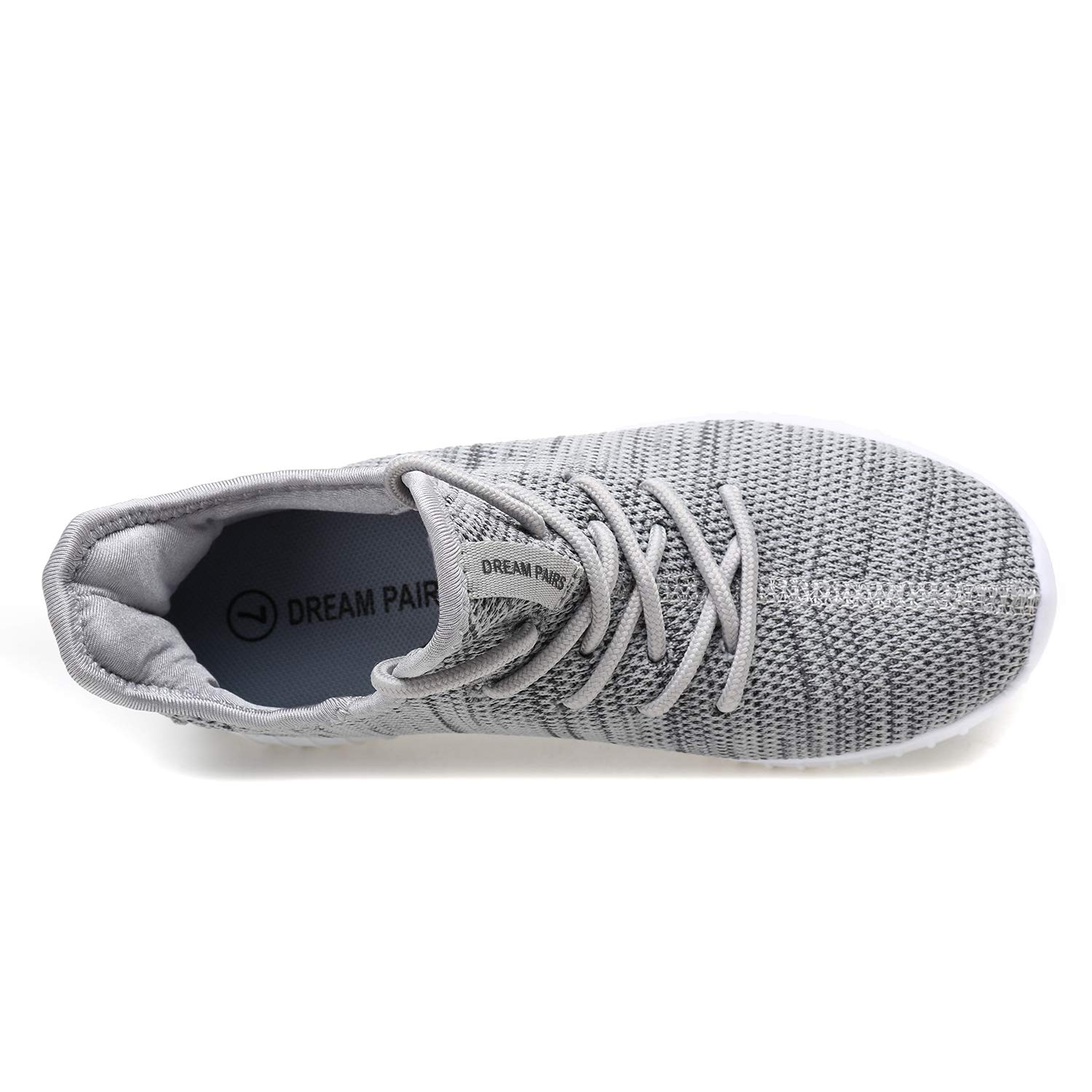 DREAM PAIRS Women's Light Grey Breathable Sneakers Lightweight Tennis Walking Shoes Size 7 M US 170726_2_W - Image 4