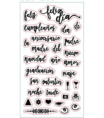 Kofun DIY Clear Silicone Stamps – Transparent Rubber Scrapbooking Stamps For Cards, Crafts, And Gifts (Dandelion Pattern, 14x18cm) - View #6