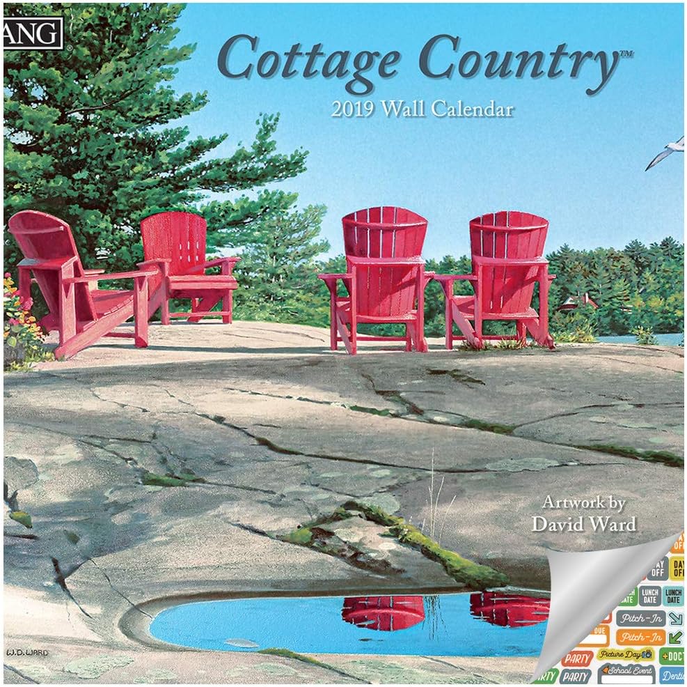 Lang Country Cottage Calendar 2019 Set Deluxe 2019 David