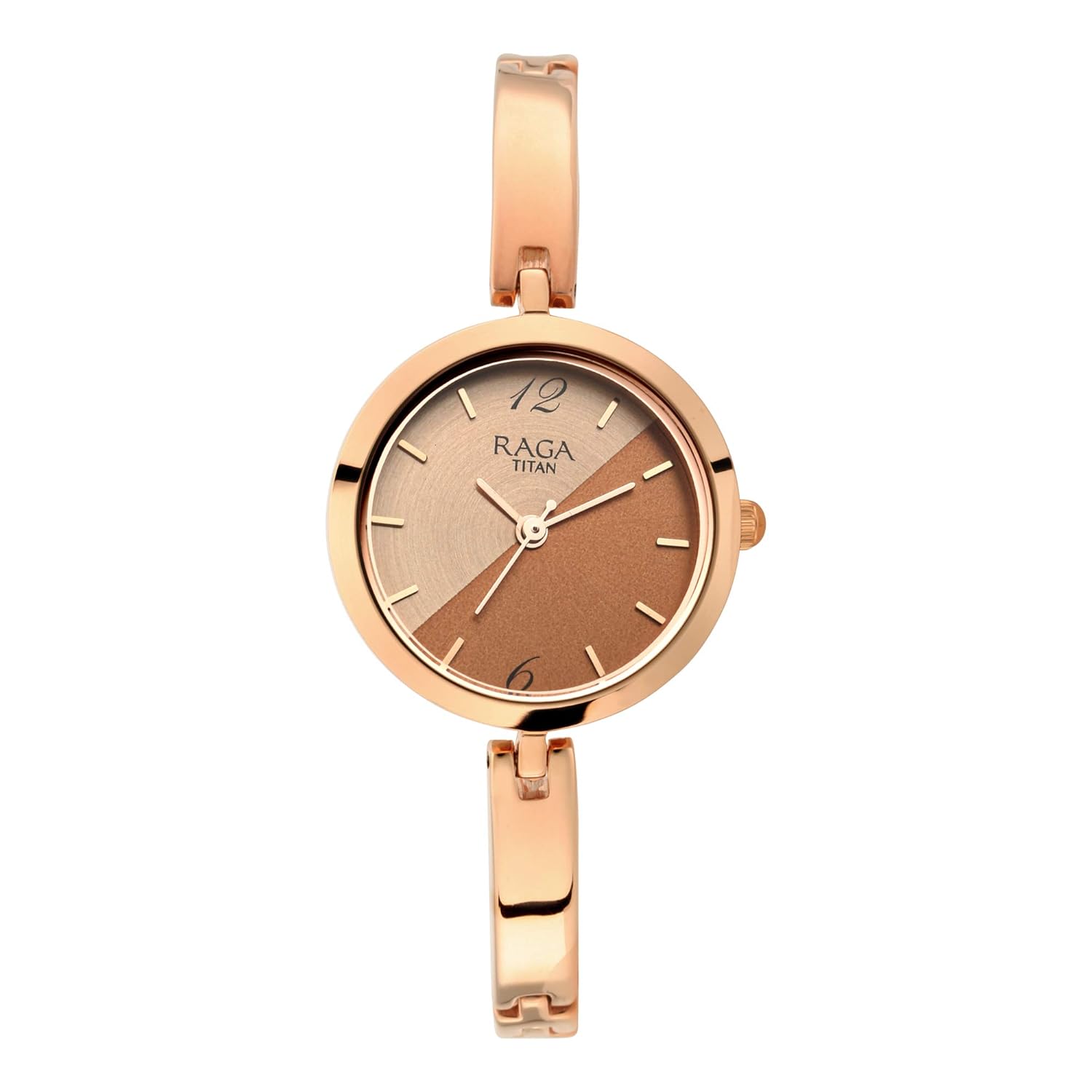 Buy Titan Raga Viva Analog Rose Gold Dial Women's Watch2606WM07 at