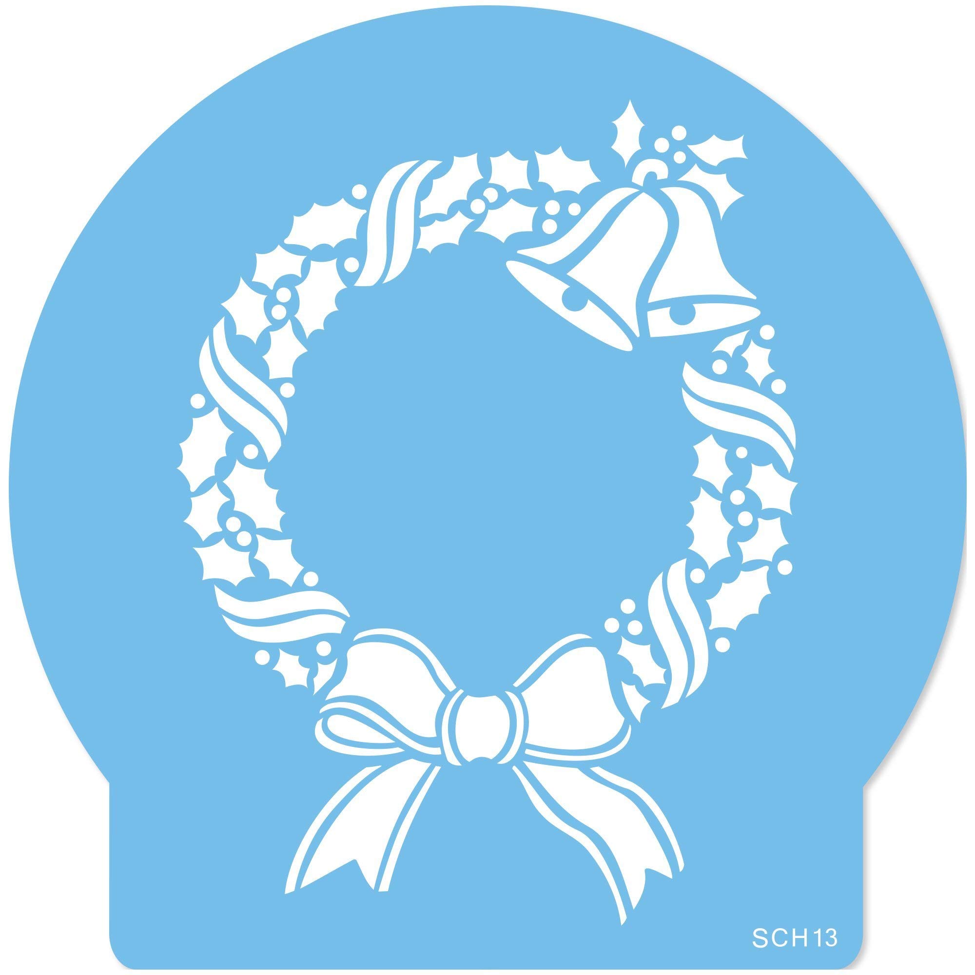 JEM Christmas Wreath Stencil