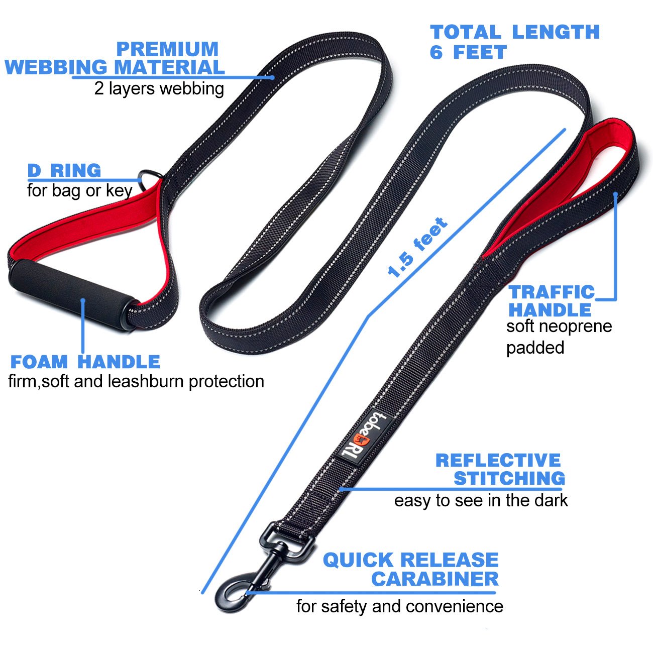 tobedri leash
