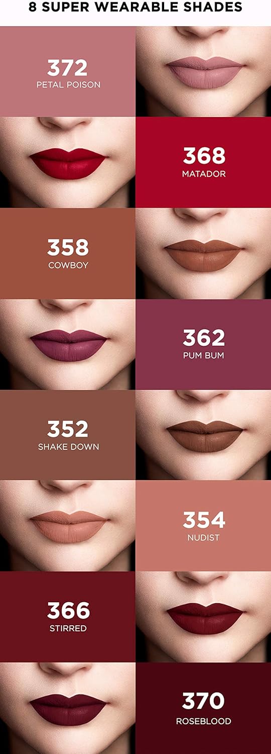 loreal liquid matte lipstick