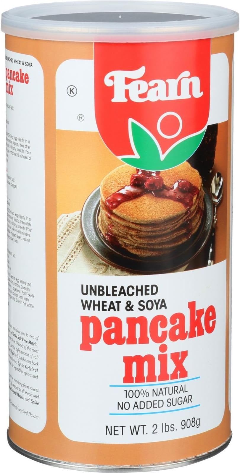 Unbleached White SOYA Pancake Mix 32 Ounces