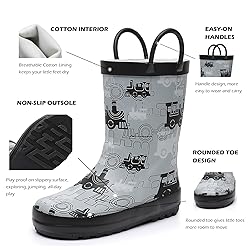 WTW Toddler and Kids Rain Boots Unisex-Child
