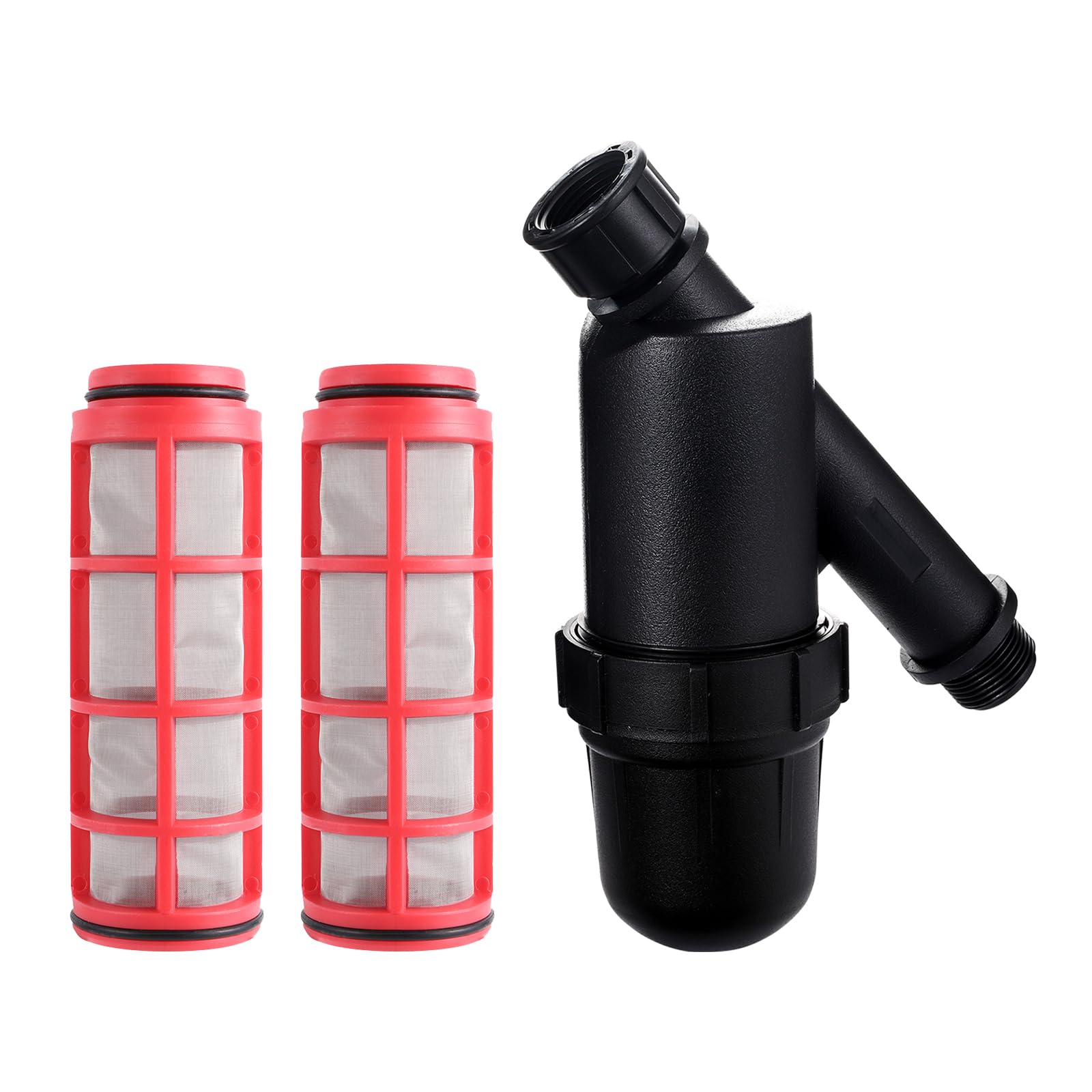 Irrigation Filter Inline Filter,3/4 Inch Female to Male Thread Y Type Screen Filter and 120 Mesh Screen Water Conditioning Strainer Replacement For Garden Agriculture Filter Drip Irrigation Tank Pump