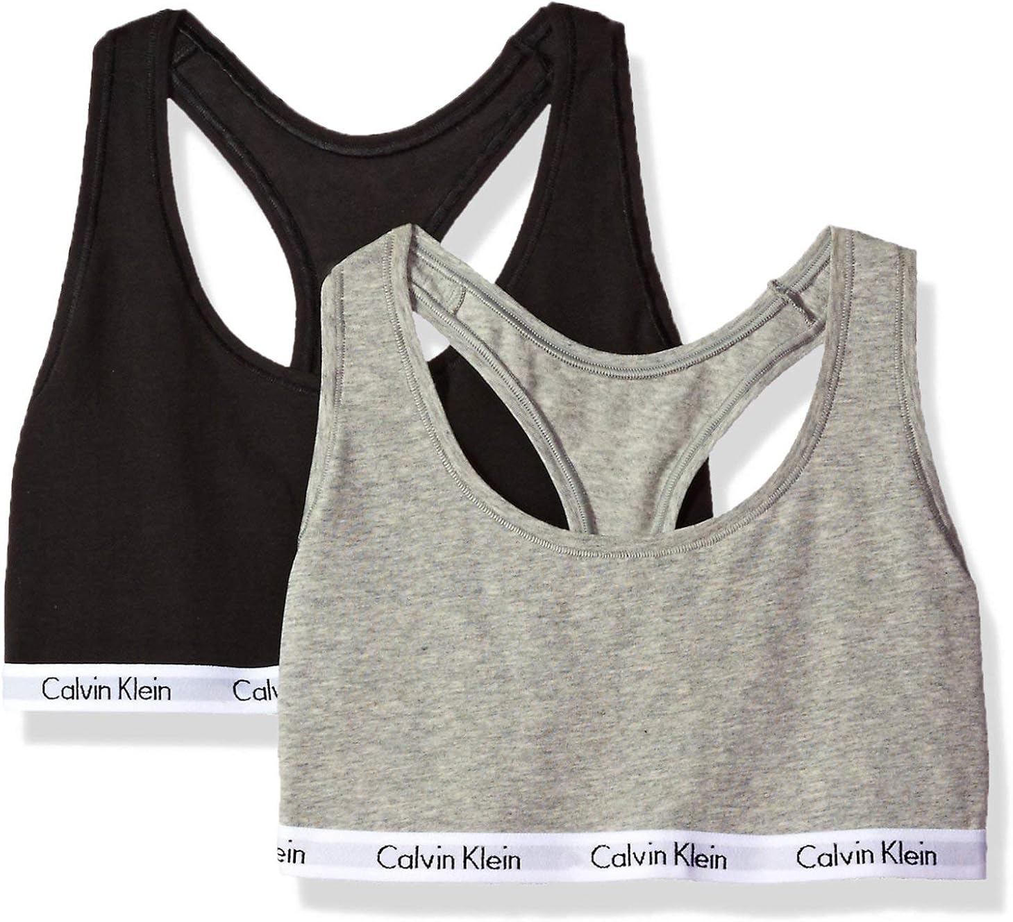 Calvin Klein Womens Carousel 2 Pack Bralette Bra Amazon.ca Clothing