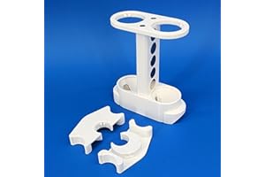 SERGI LAB SUPPLIES Magnetic Rack Separator for DNA, RNA and Protein Purification, Designed for 5, 15 and 50 Milliliter Tubes