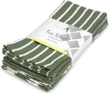 Penguin Home 5x 100% Cotton Sage Tea Towels Set Kitchen 65 x 45 cm view 4