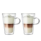 Bodum 13.5 oz Canteen Insulated Glass Mug, Double