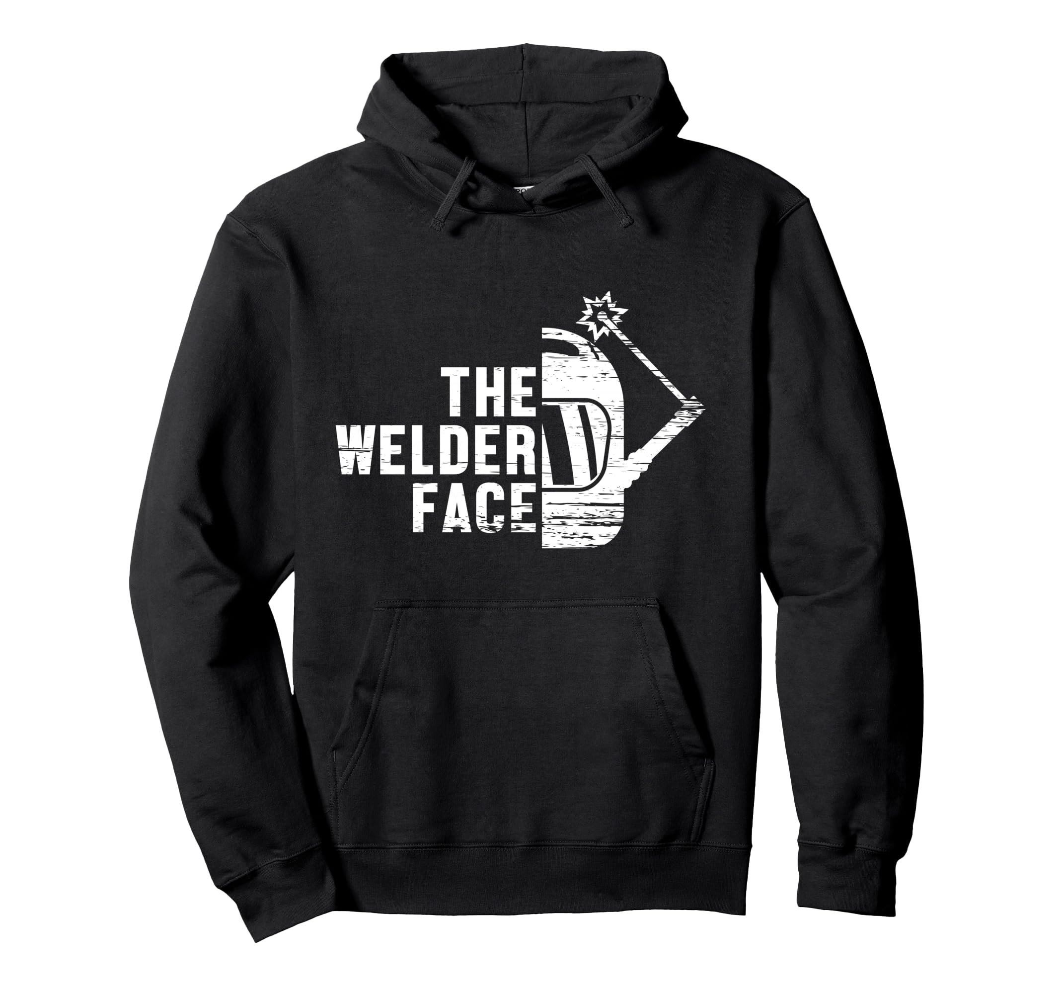 The Welder Face Welder Engineer Engineering Welding Pullover Hoodie