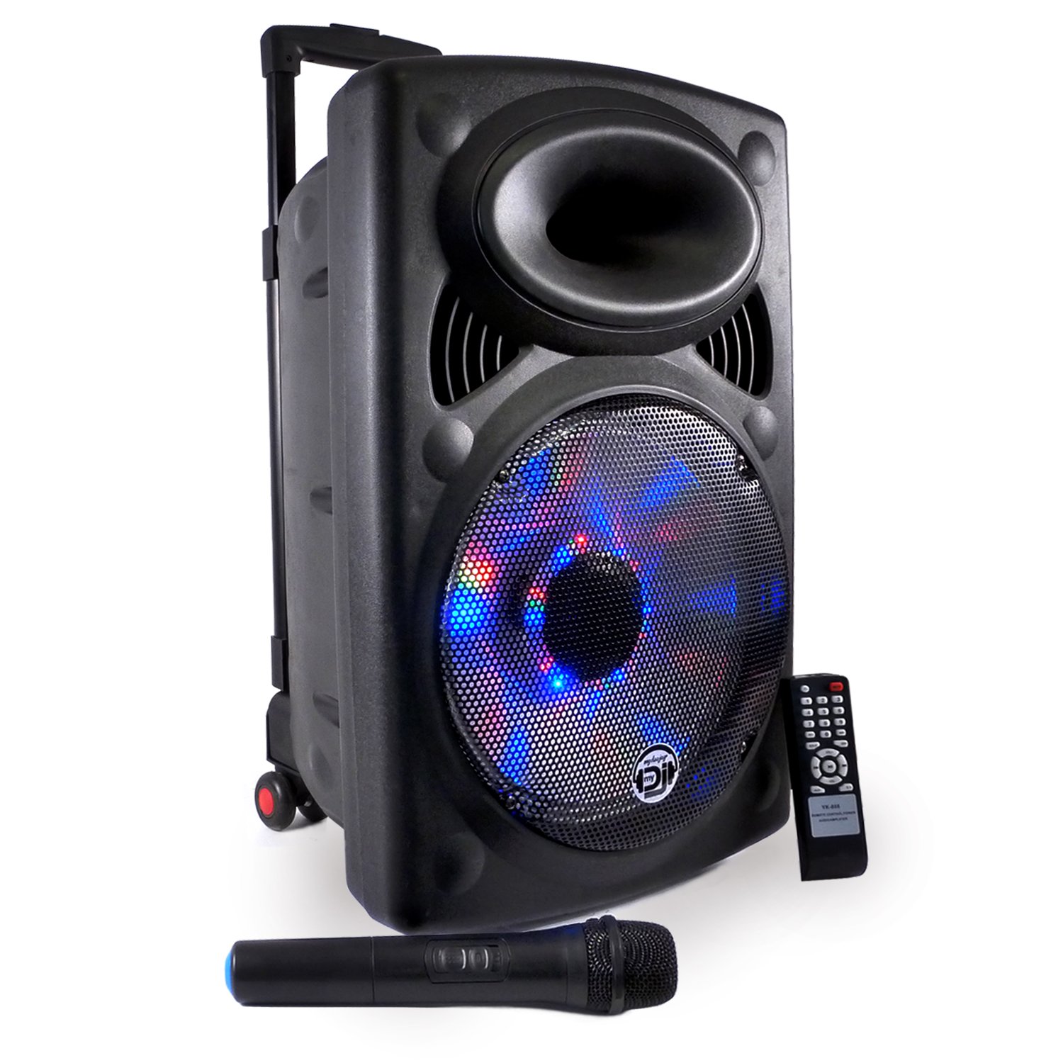 Picky MyDj Altavoz portátil con USB Bluetooth SD color negro