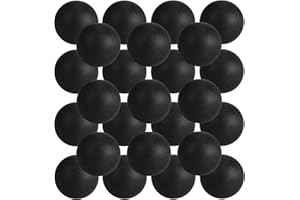 SEEVOR 28 Pcs Balls Table Tennis Balls 40mm Color Plastic Balls Bulk Washable Small Game Balls for Party Decoration Handcrafted Art Carnival Pool Games