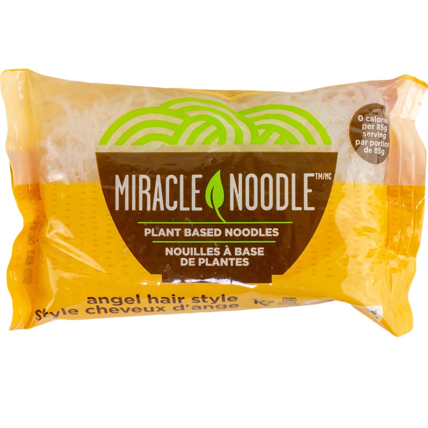 Miracle Noodle Shirataki Angel Hair Pasta, GlutenFree, Zero Carb, Keto