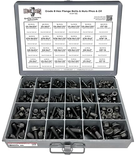 Metric Class 10.9 Hex Cap Flange Frame Bolts & Locking Flange Nuts