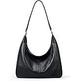 WLLWOO Vegan Leather Slouchy Hobo Bag Women Casual Soft Tote Handbag Vintage Crossbody Adjustable Shoulder Purse Daily Work