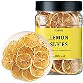 Premium Dried Lemon Slices 3 Oz/85g,Dehydrated Dry Lemon.100% Natural & No Additives,No Sugar Added.