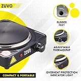 Zuvo 1500W Single Hot Plate Portable Electric Hob Cast Iron Ring 22.7cm view 7