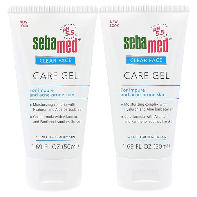 Sebamed Clear Face Care Gel 50ml - (Pack of 2)