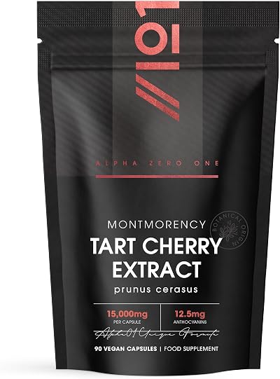 ALPH A01 Montmorency Cherry 15000mg Tart Cherry Extract 90 Vegan Caps