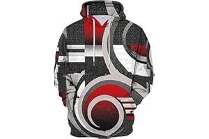 GOFULY Sweatshirt For Mens Graphic Lightweight Fall 3D Print Hoodie Long Sleeve Pullover Winter Drawstring Clothe With Pocket