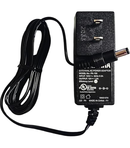 Amazon.com : AC Adapter for Yamaha P-105 P-105B P-105WH 88-Key