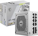 MSI MAG A850GL WHITE 850W ATX 3.0 Fully Modular PCIe 5.0 Gold PSU