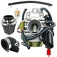 Anxingo GY6 150cc Carburetor for Moped ATV Go Kart Scooter 150cc 4-Stroke 150cc Engine Kazuma Taotao Roketa SunL Baja Eagle C