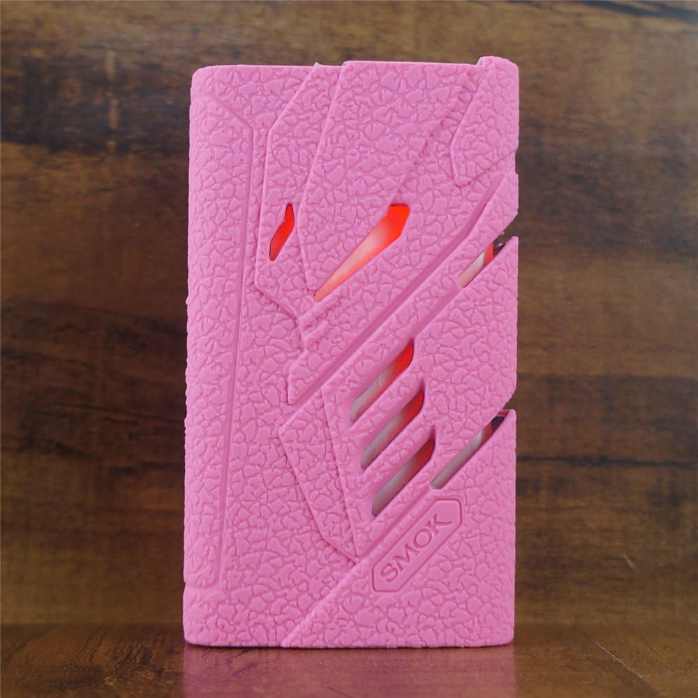 ModShield for SMOK T-PRIV 220W TC Silicone Case ByJojo T PRIV 220 W Skin Cover Sleeve Shield Wrap (Pink)
