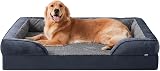 JOEJOY Extra Large Dog Bed Orthopedic Washable Cover 107x81x17 Grey