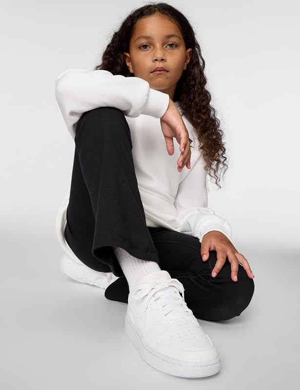 Mixte Enfant Court Borough Low Recraft (GS) Fashion-Sneakers, White, 37.5 EU