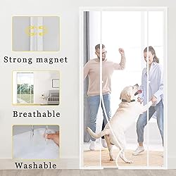 Double Door Screen Magnetic Closure