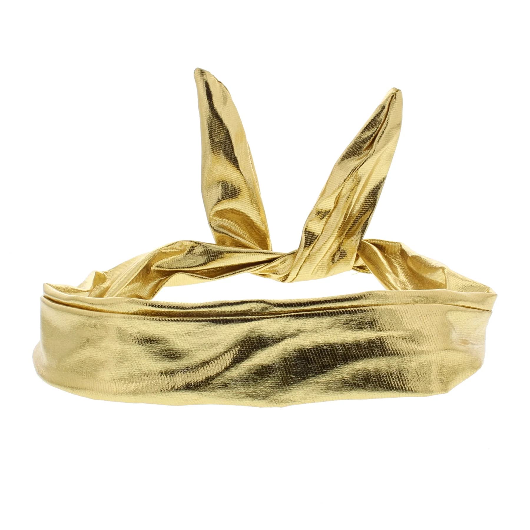 Topkids Women's Accessories Wire Headbands - Girls Headbands Fashion for Adults (Gold Metallic)