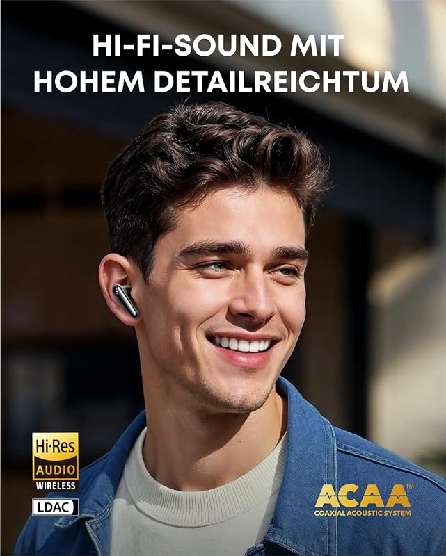 by Anker Liberty 4 Pro, Kabellose Noise Cancelling Kopfhörer