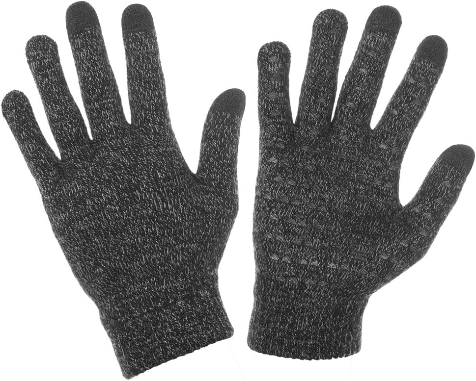 MOFAST Winter Knitted Gloves, Sport Touchscreen Windproof Thick Soft Warm Gloves, Great Gift for Men and Women(5 Colors)