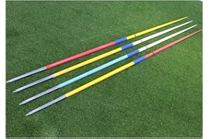 Mountainsports Two Color Girls Javelin 600 Gram 60 Meter Steel Tip - Competition High School Track and Field Womens Throwers 