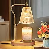 Imenlox Candle Warmer Lamp, with Timer and Dimmer, Adjustable Height, Valentines Day Gifts for Her, Birthday Gifts for Women Mom, House Warming Gifts New Home Room Decor, Wax Warmer for Jar Candles