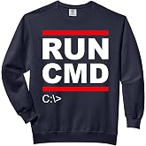 Admins Programmers Run CMD Comfort Colors Adult Sweatshirt