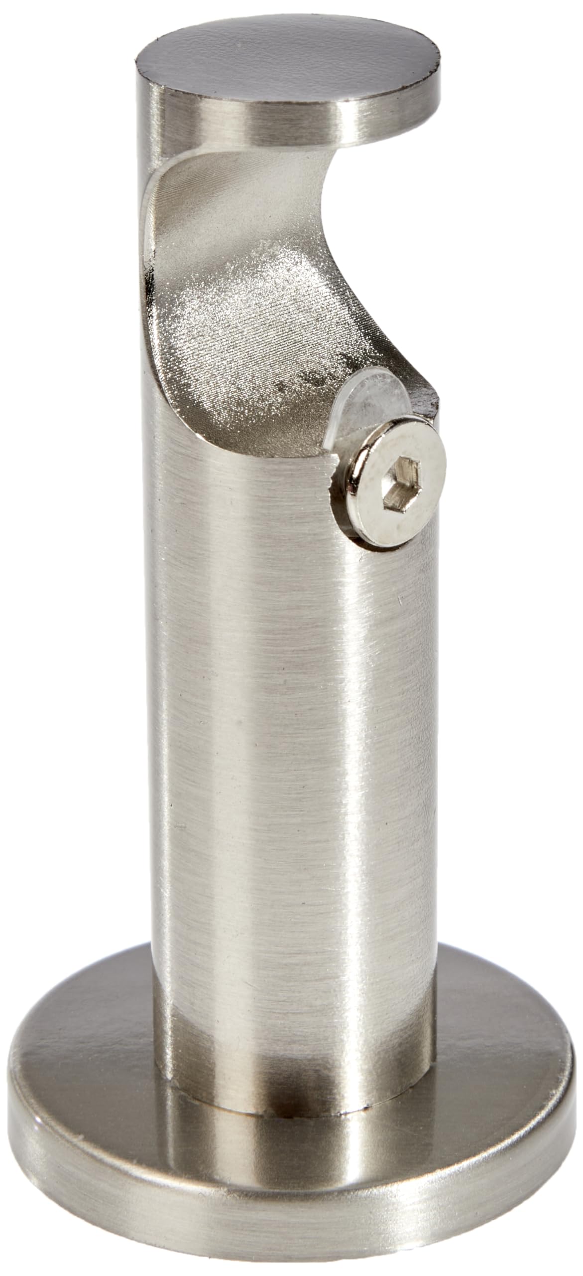 GARDINIA Windsor Single Barrier Open for Diameter 25 mm Stainless Steel Look 8 cm