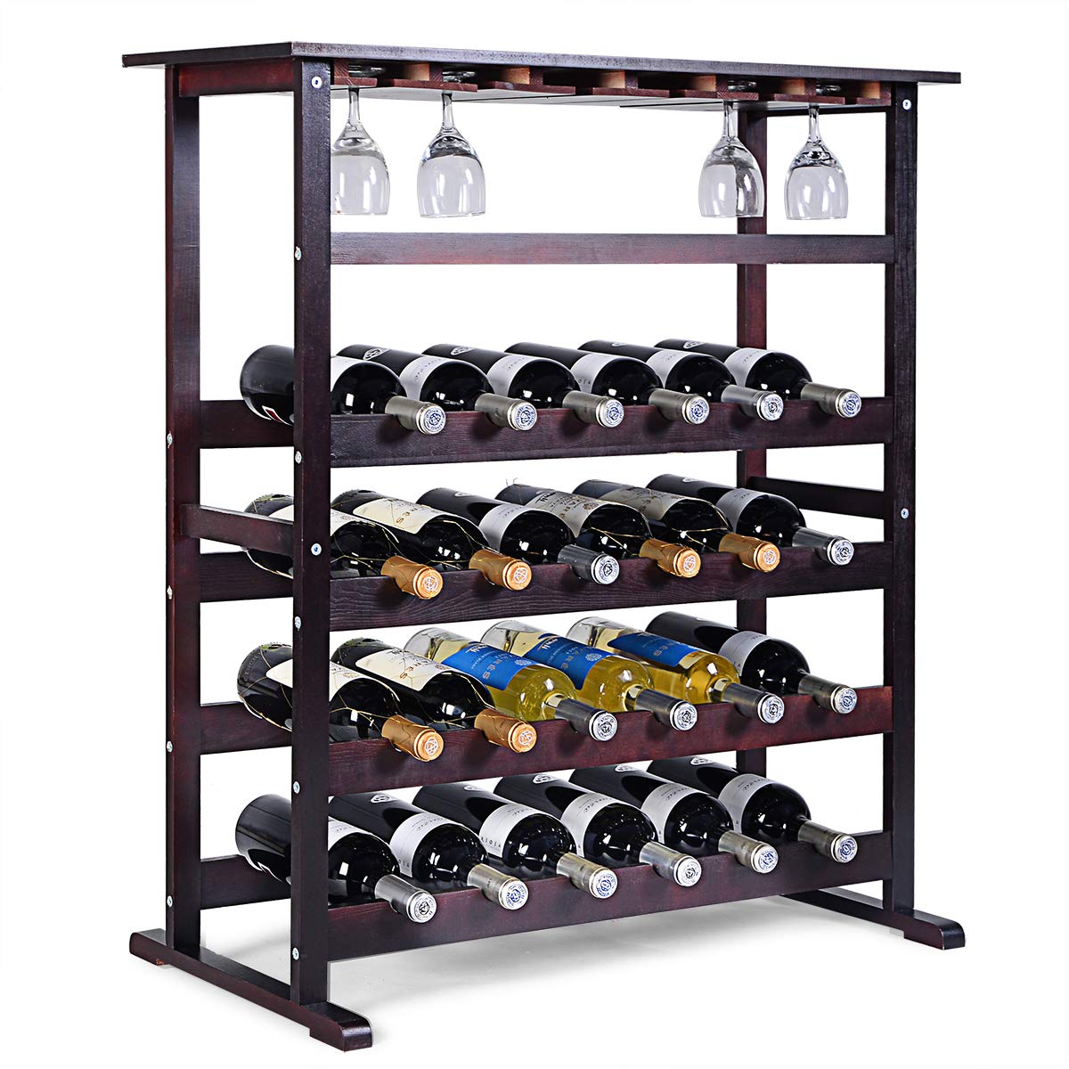 Best Wood Wine Cabinet Bottle Holder