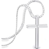 SERASAR Premium Necklace Men [Loyal] | Stainless 316L Surgical Steel | Waterproof | Solid Cuban Chain | Secure Clasp | Three Colors | Jewelry Box Included
