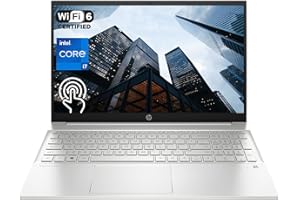 HP 2024 Latest Pavilion Business Laptop, 15.6" FHD Touchscreen, 13th Gen Intel Core i7-1355U, 32GB RAM, 1TB PCIe SSD, Webcam, FP Reader, Backlit KB, Wi-Fi 6, Windows 11 Pro, Silver