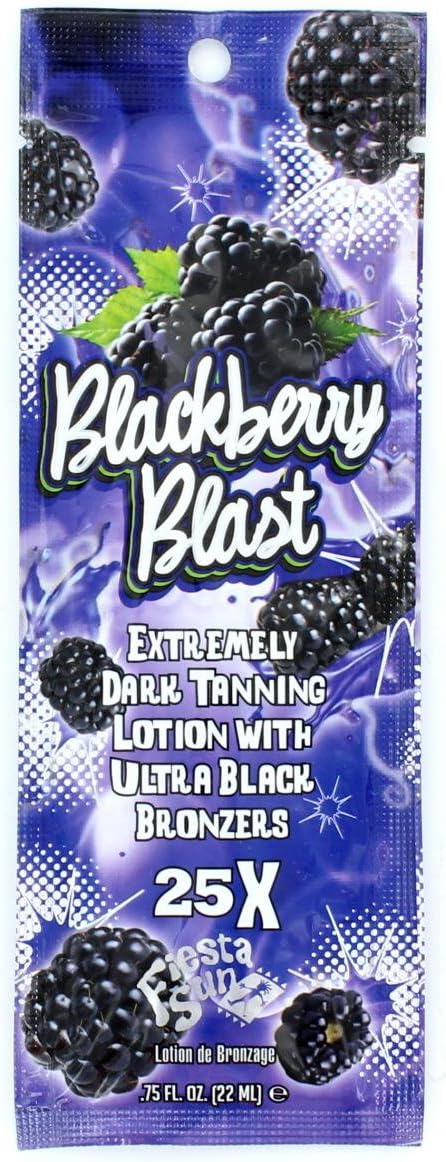 Fiesta Sun Blackberry Blast Tanning Lotion Ultra Black Bronzer Sachet 22ml